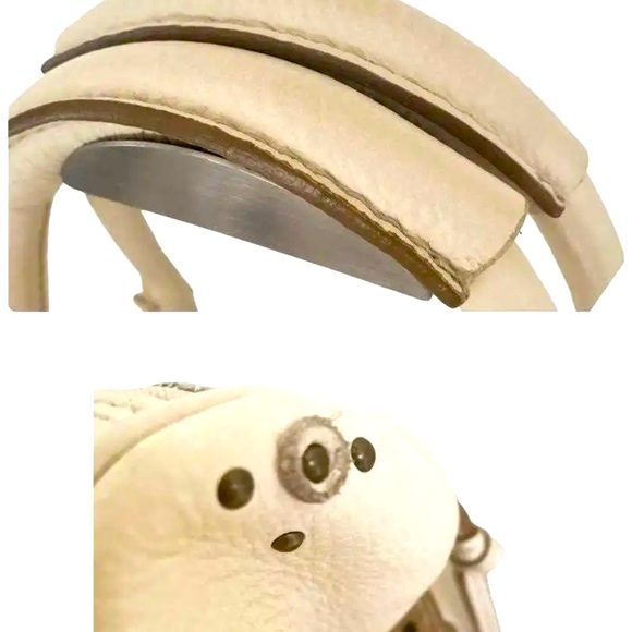 Chloe Tote Boston Bag Shoulder Bag Leather Ivory women's made in Italy 🇮🇹 - Picture 7 of 9